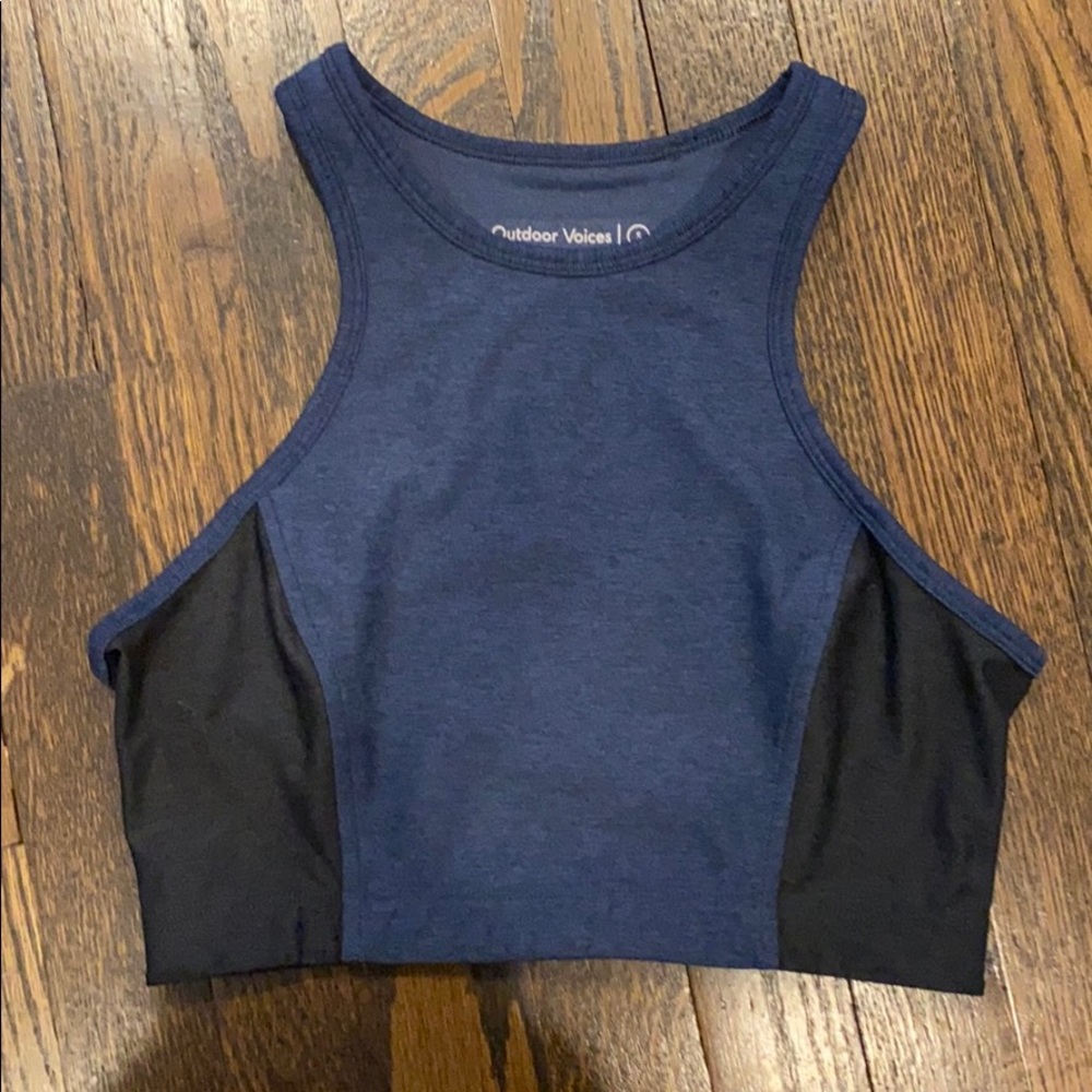 Outdoor Voices Athena Crop Top sports bra